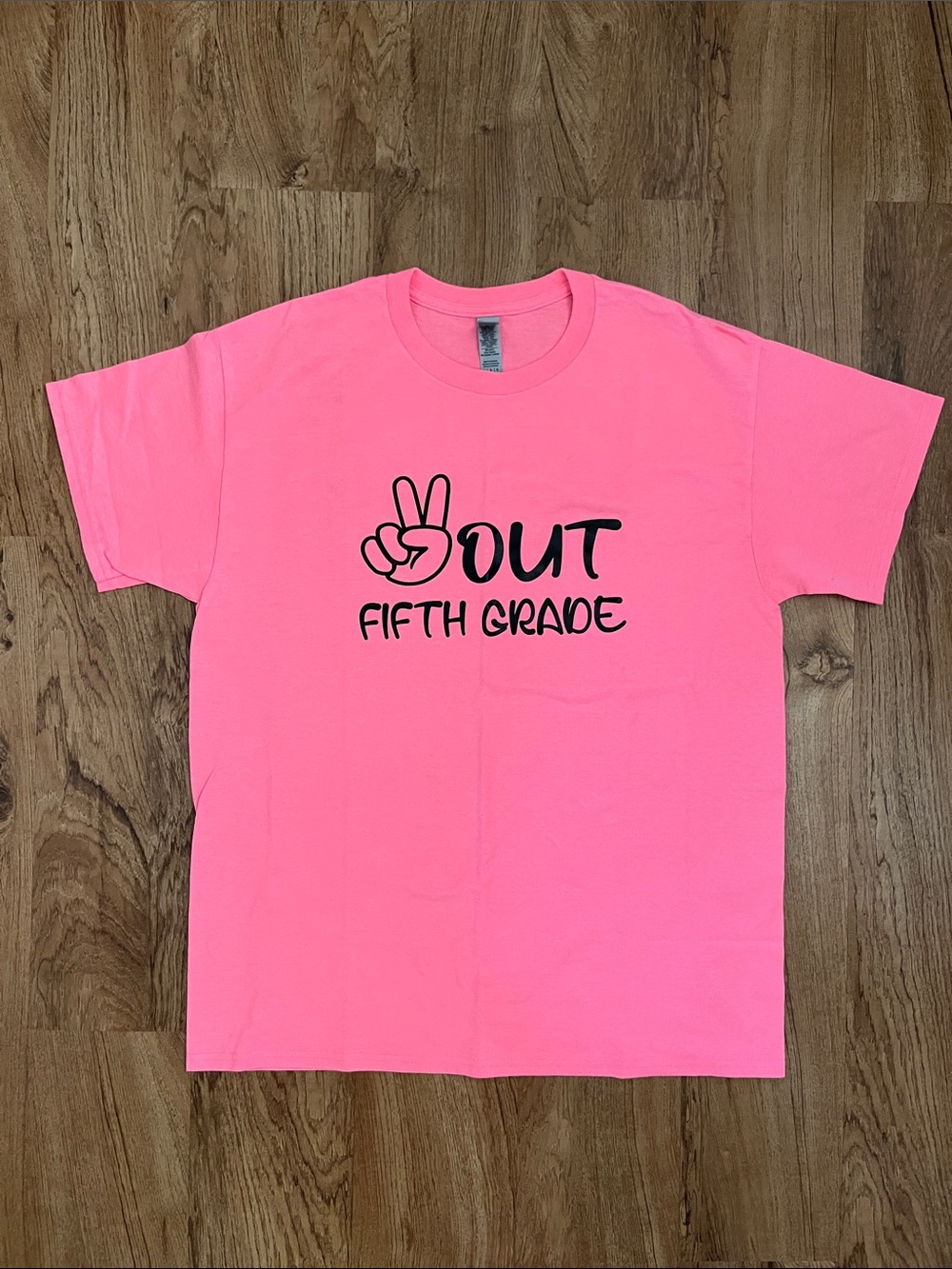 Gildan Peace Out 5th Grade Tee